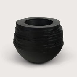 Pot Roza Black D47 H36