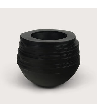 Bowl Roza Black Matt D47 H36