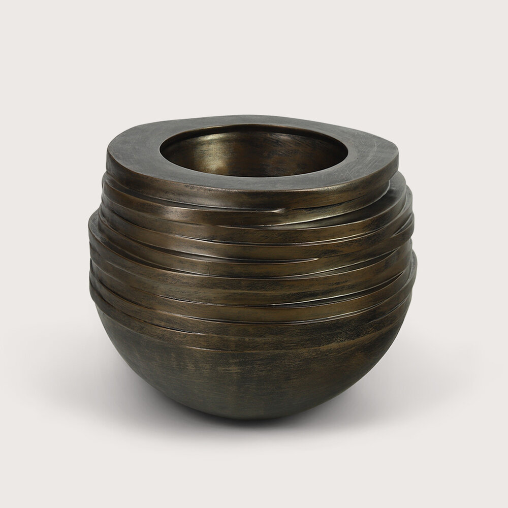 Pot Roza Copper D47 H36 - Pot & Vaas Sfeermakers