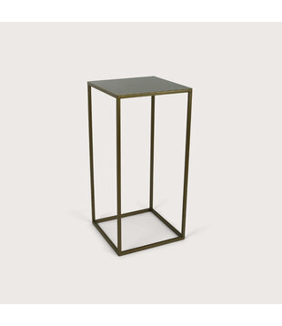 Tafelframe fijn incl. blad Warm Goud L38 B38 H80