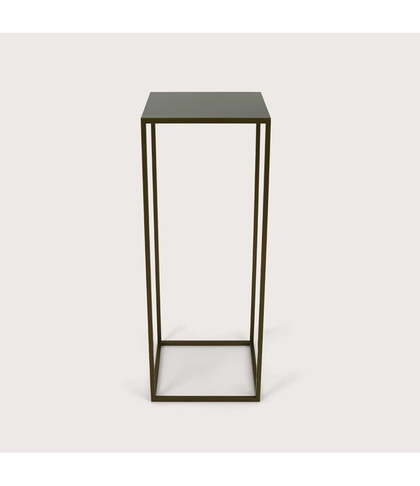 Table frame fine incl. leaf Warm Gold L38 W38 H100