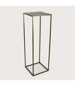 Tafelframe fijn incl. blad Warm Goud L38 B38 H120