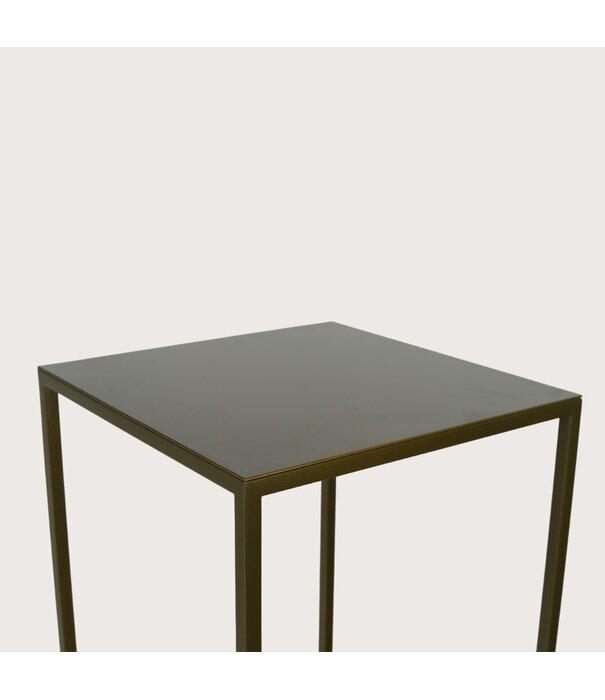 Tafelframe fijn incl. blad Warm Goud L38 B38 H120