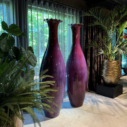 Vase Purple H222 Pot & Vase EXCLUSIVES