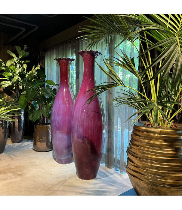 Vase Purple H222 Pot & Vaas EXCLUSIVES