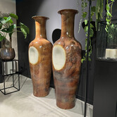 Vase Brown H193 Pot & Vase EXCLUSIVES