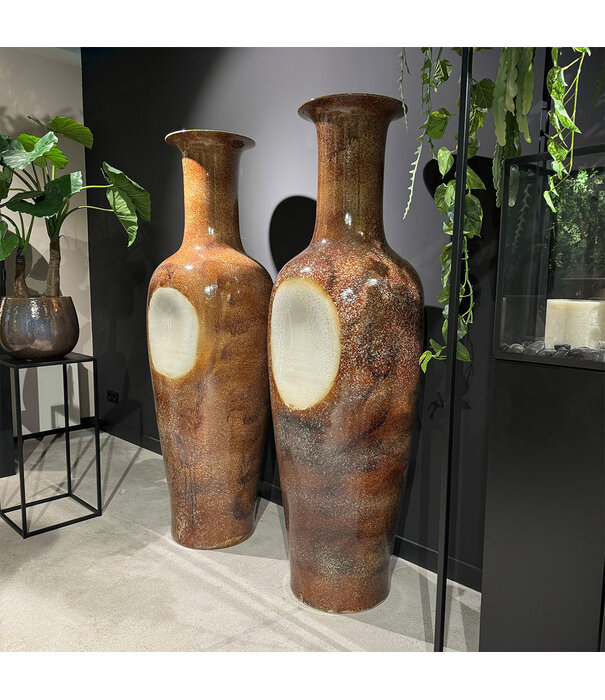 Vase Brown H193 Pot & Vaas EXCLUSIVES