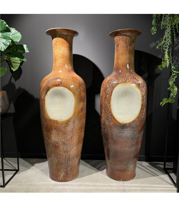Vase Brown H193 Pot & Vaas EXCLUSIVES
