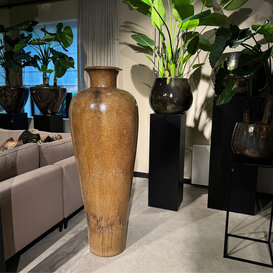 Vase Brown H165 Pot & Vase EXCLUSIVES