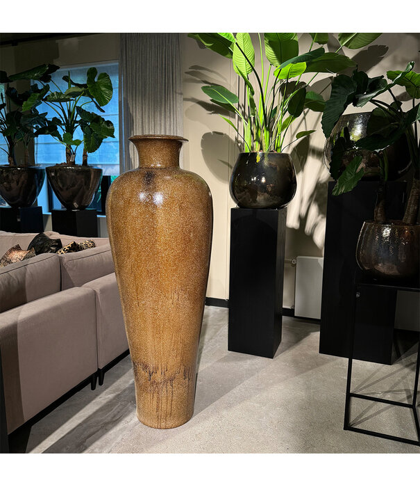 Vase Brown H165 Pot & Vaas EXCLUSIVES