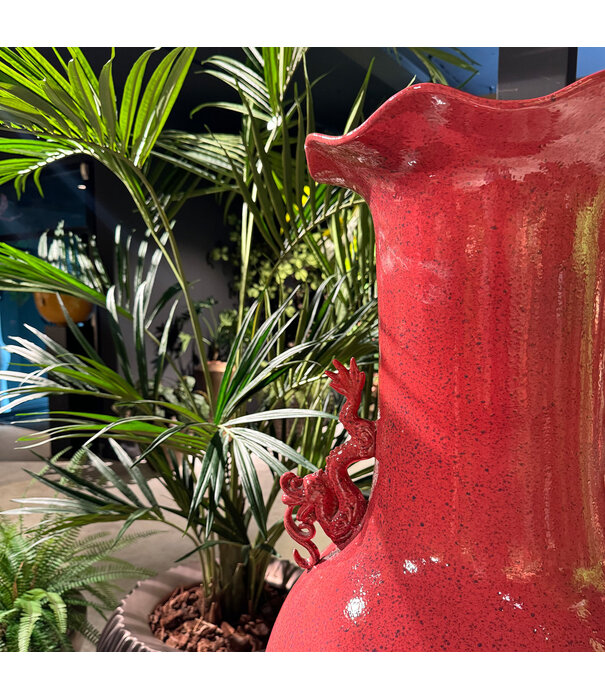 Vaas Rood H168 Pot & Vaas EXCLUSIVES