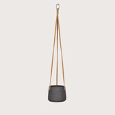 Hanging pot Patt S Black D13,50 H11