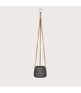 Hanging pot Patt S Black D13.50 H11