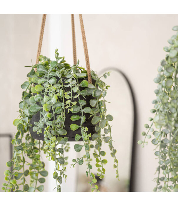 Hanging pot Patt S Black D13.50 H11