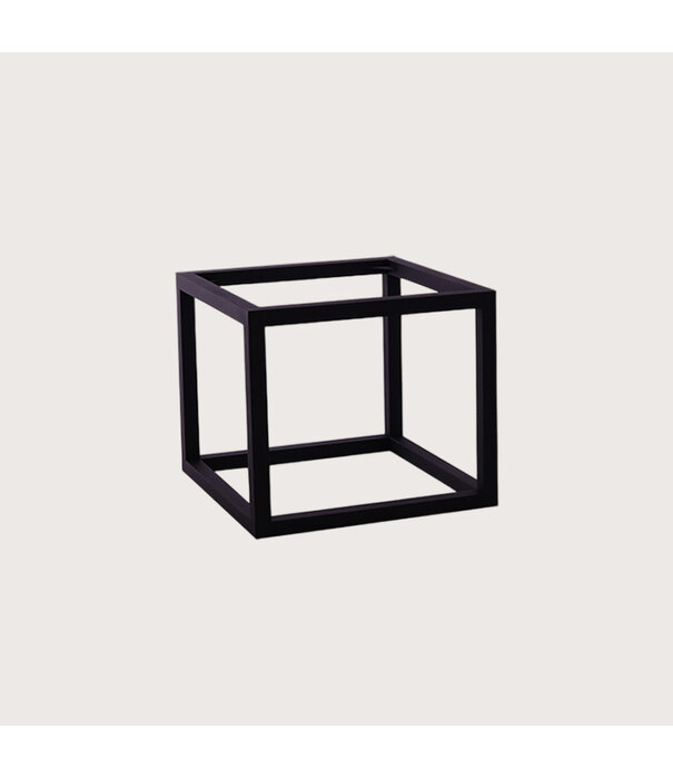 Tafelframe grof Zwart L46.5 B46.5 H40