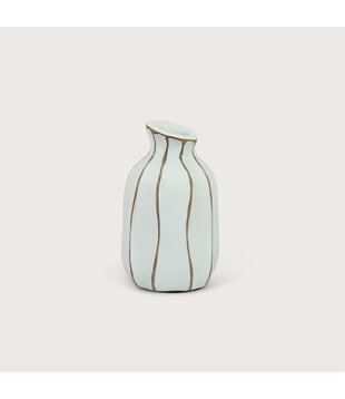 Vase Celia White S D9.5 H15