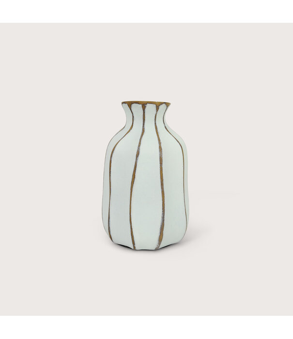 Vase Celia White S D9.5 H15