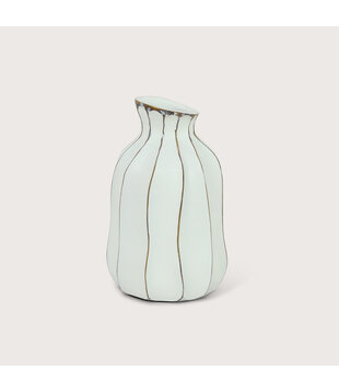 Vase Celia White M D14 H22