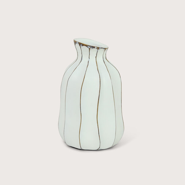 Vase Celia White M D14 H22