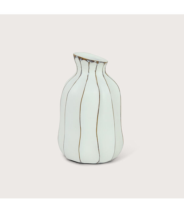 Vase Celia White M D14 H22