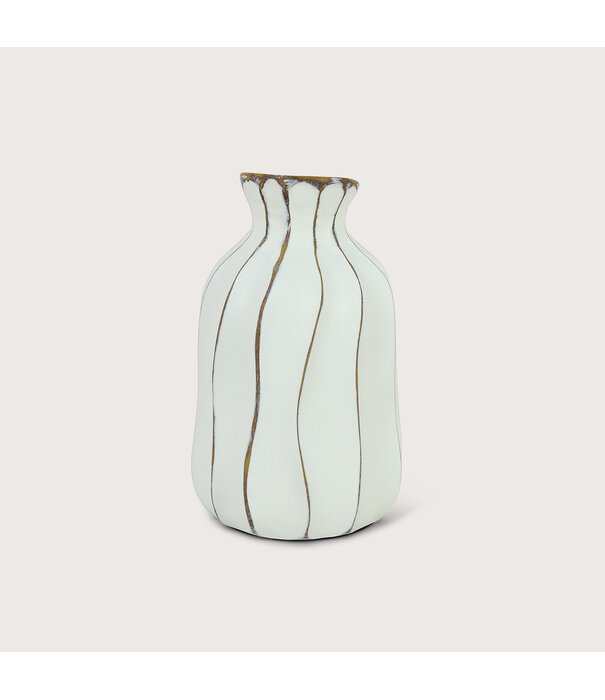 Vase Celia White M D14 H22