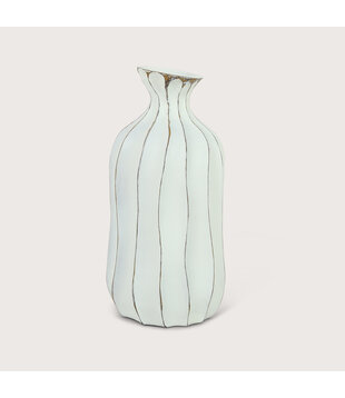 Vase Celia White L D16.5 H34.5