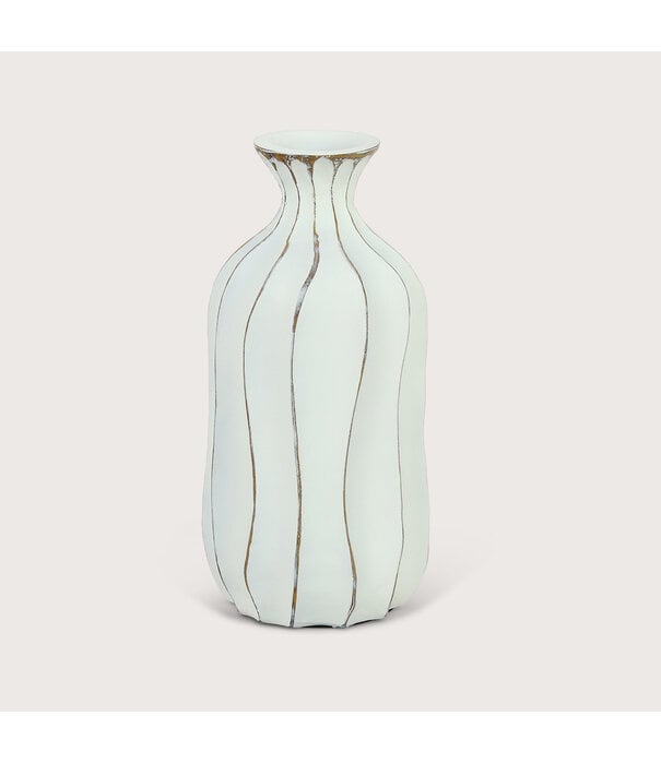 Vase Celia White L D16.5 H34.5