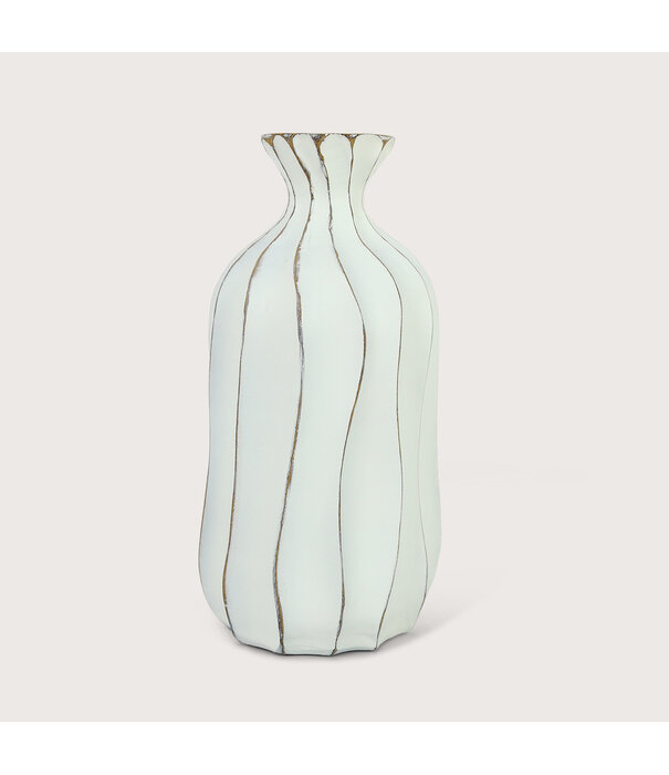 Vase Celia White L D16.5 H34.5
