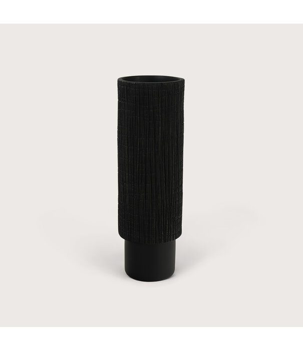 Vase Briza Black S D9,8 H30