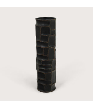 Vase Tula L Brown D16 H58