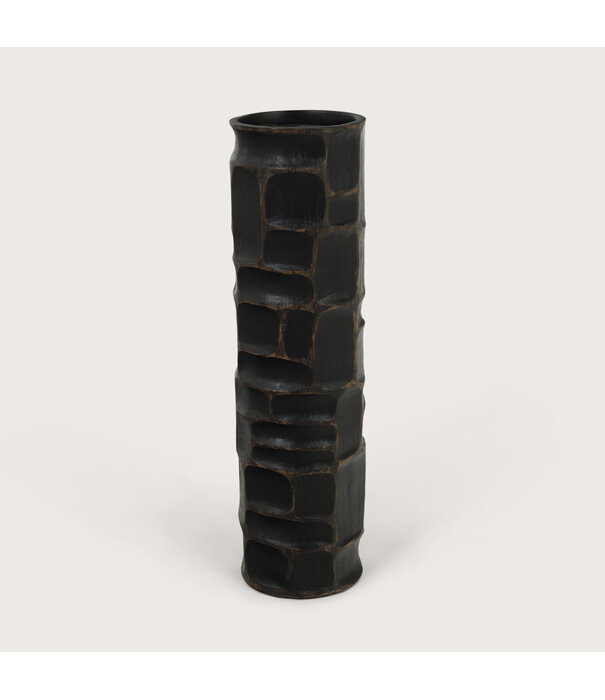 Vase Tula L Brown D16 H58