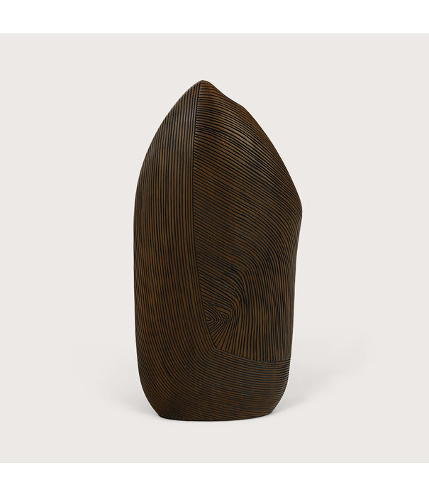 Vase Alisa Brown L L24 W10 H50.5