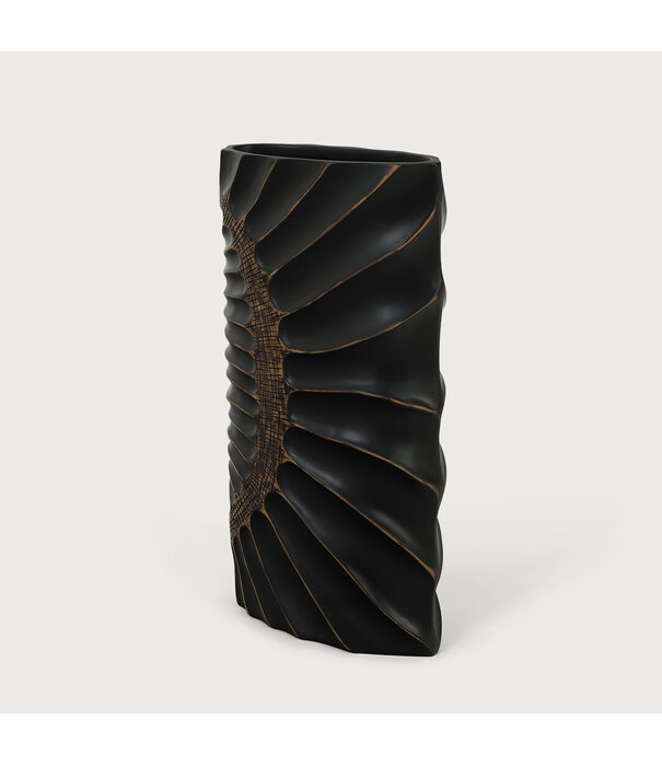 Ovale Vaas Esma Bruin L24,5 B11,5 H45,5