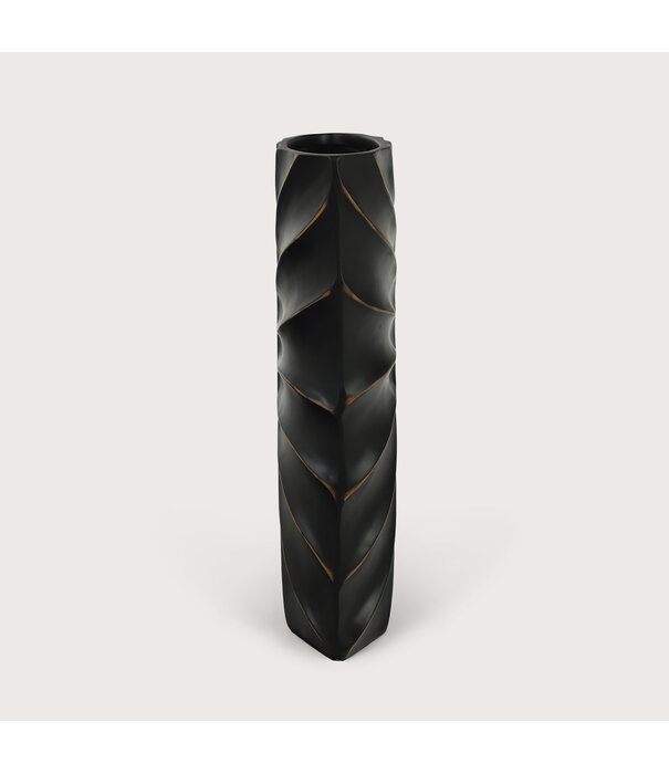 Ovale Vaas Esma Bruin L24,5 B11,5 H45,5