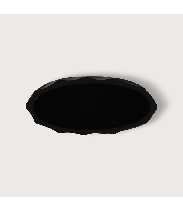 Ovale Vaas Esma Bruin L24,5 B11,5 H45,5