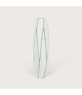 Vase Alba White D17 H63