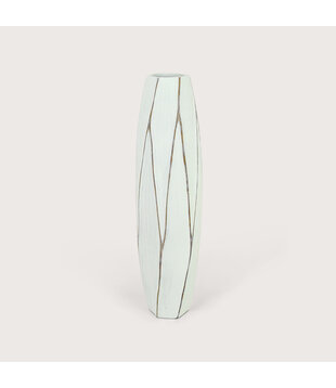 Vase Alba White D17 H63