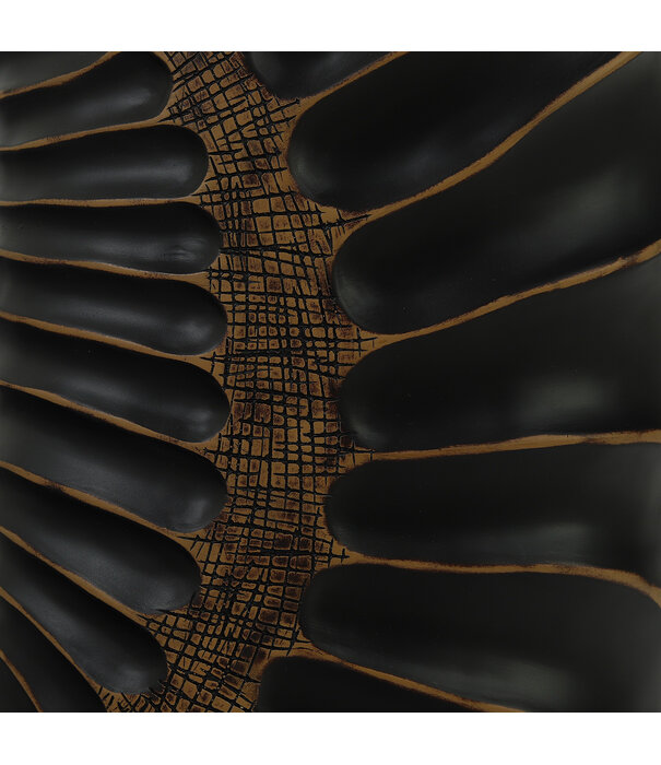 Ovale Vaas Esma Bruin L24,5 B11,5 H45,5