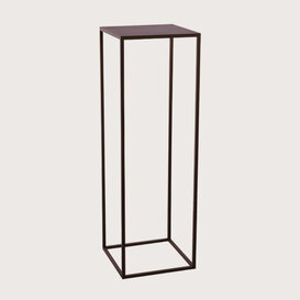 Table frame fine incl. top Copper L38 W38 H120
