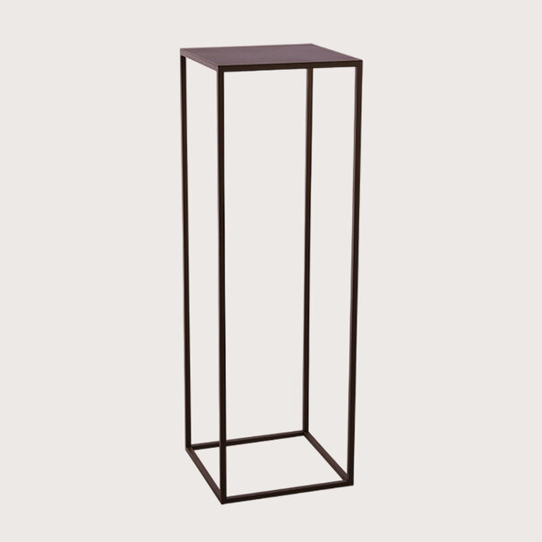 Table frame fine incl. top Copper L38 W38 H120