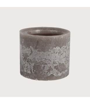 Candle Windlight Taupe D15 H15