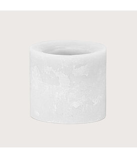 Candle Windlight White D15 H15