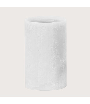 Candle Windlight White D15 H20