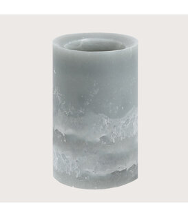 Candle Windlight Cloudy D15 H20