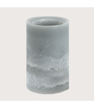 Candle Windlight Cloudy D15 H20