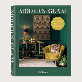 Boek Modern Glam, Claire Bingham Groen L30 B23.5