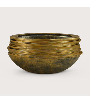 Pot Roza Ovaal Goud L80 B32 H40