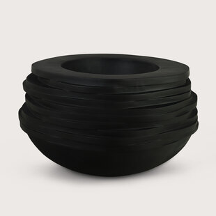 Bowl Roza Black Mat D104 H60