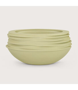 Pot Roza Ovaal Oesterwit L80 B32 H40