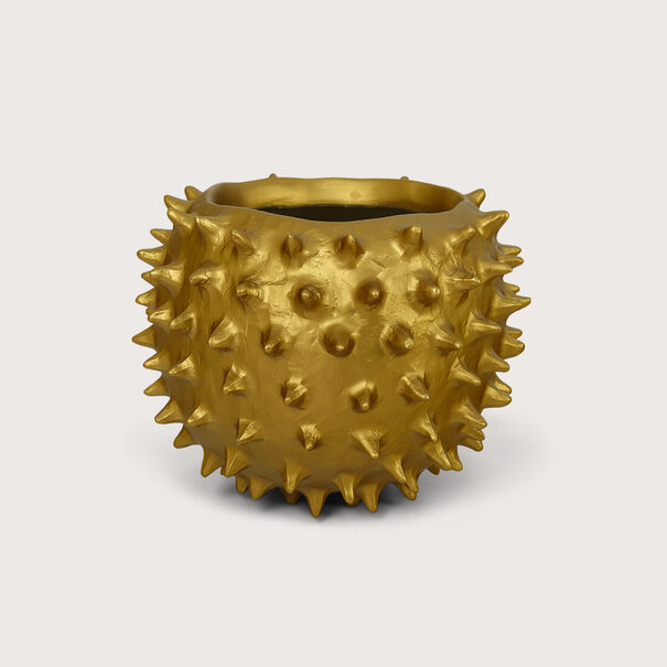 Pot Spike Goud D26 H21